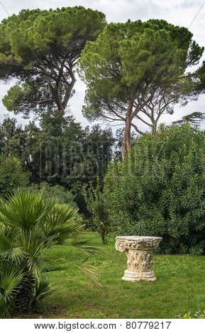 Garden Of Villa Celimontana, Rome