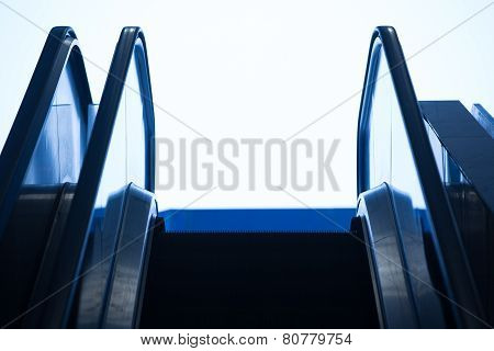 Top Of An Escalator
