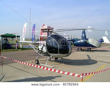 Helicopters at MAKS airshow
