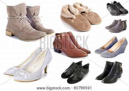 Group Of Shoes