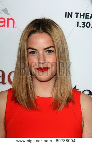 LOS ANGELES - JAN 20:  Lily Costner at the 