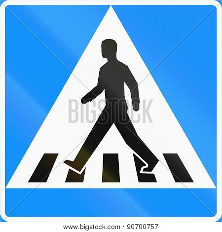 Pedestrian Crossing In Finland
