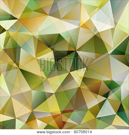 Color Triangle Abstract Background
