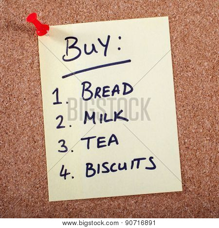 Shopping List