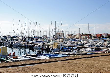 Port In Porec, Croatia