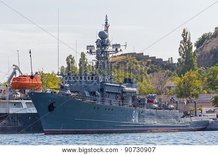 Ukraine, Sevastopol - September 02, 2011: Marine Minehunters 
