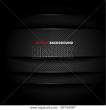 Metal black background