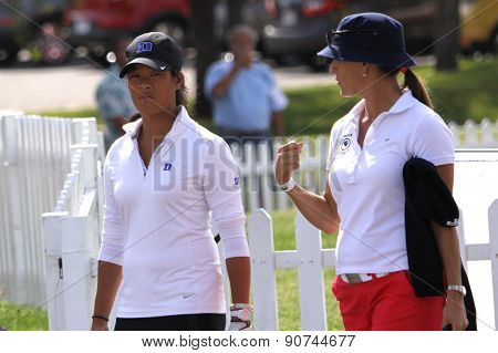 Celine Boutier And Patricia Meunier-lebouc At The Ana 2015