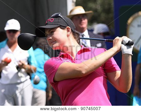 Caroline Masson At The Ana Inspiration Golf Tournament 2015