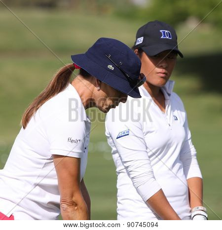 Celine Boutier And Patricia Meunier-lebouc At The Ana 2015