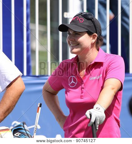 Caroline Masson At The Ana Inspiration Golf Tournament 2015