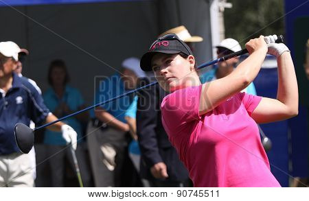 Caroline Masson At The Ana Inspiration Golf Tournament 2015