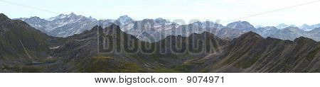 Talkeetna horské Panorama