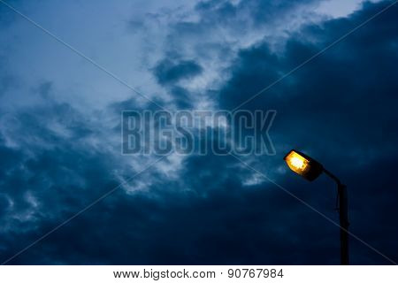 The Lamppost In Twilight.