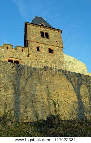 Castle ruin Frankenstein