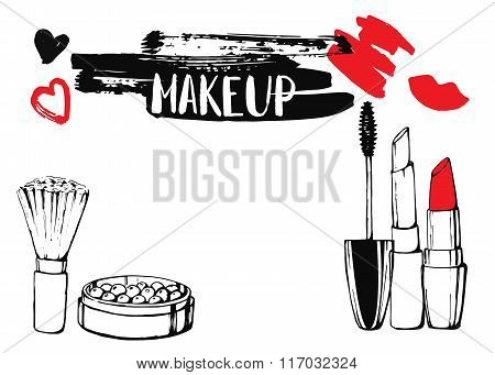 Template cosmetic card