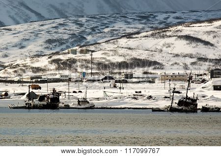 city of Severo Kurilsk on the Russian island of Paramushir