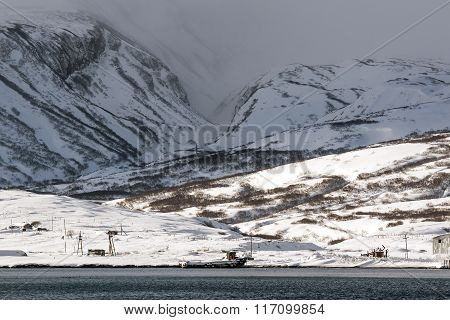 city of Severo Kurilsk on the Russian island of Paramushir