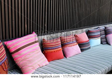 The Living Room And Pillow Thai  Style