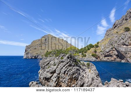 Sa Calobra coast, Mallorca island, Spain