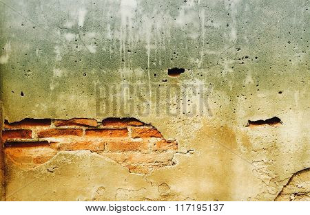 Old concrete wall with cracks background,Cement wall background