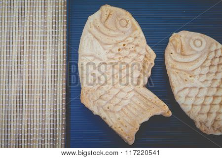 Taiyaki ,Japanese fish shaped cake