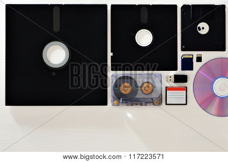 Different ways to store information