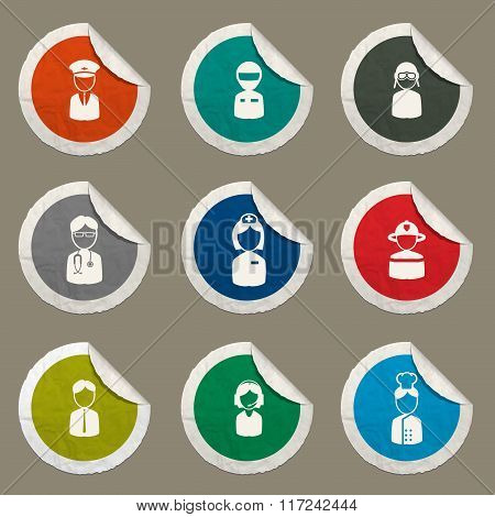 Ocupation simply icons