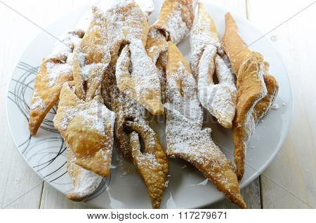 Funnel Cake, Faworki..