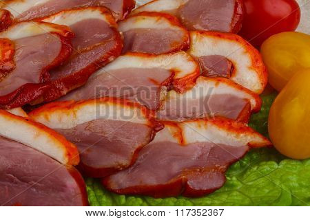 Cliced Duck Breast