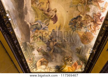 Interiors Of Palazzo Barberini, Rome, Italy