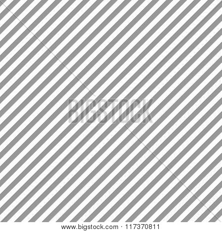 Seamless geometric pattern. Stripy texture. Diagonal gray strips on white background. Vector