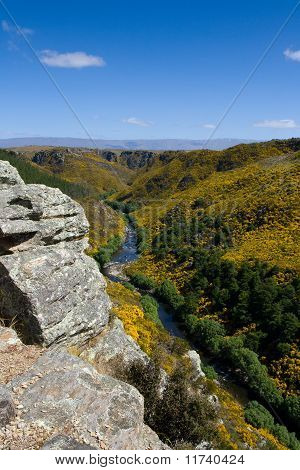 Paesaggio panoramico gola