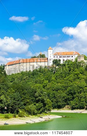Bitov Castle with Vranovska Dam, Czech Republic