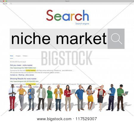 Niche Market Demand Consumer Target Concept