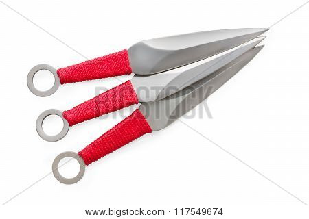 Three Throwing Knives