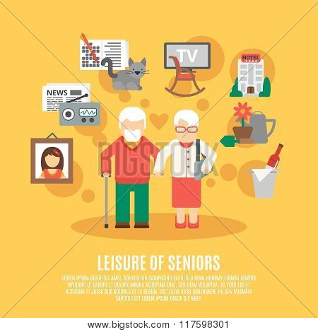 Flat Senior Poster