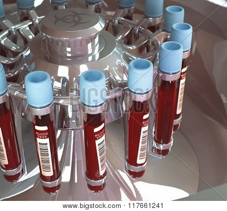 Blood Centrifuge Machine