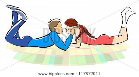 Kissing Couple