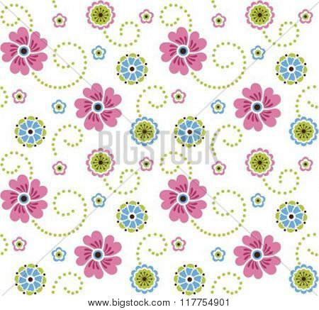 Colorful seamless pattern