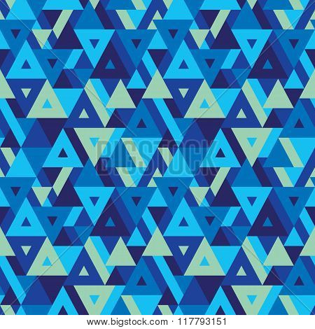 Abstract geometric background - seamless vector pattern for presentation, booklet, website etc.