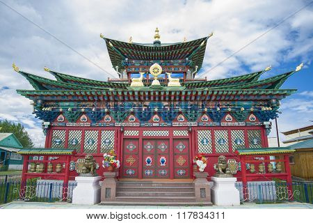 Buddhist temple in Buryatia