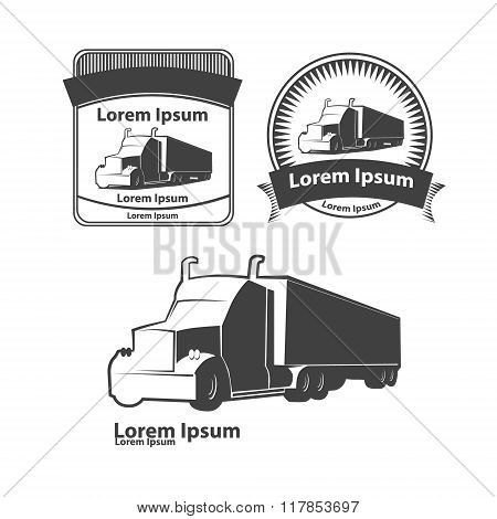 Truck Transportation Logo