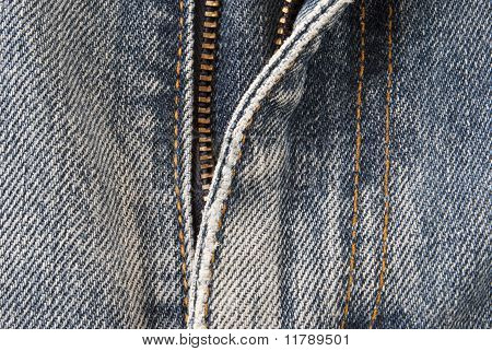 Detail van een jeans