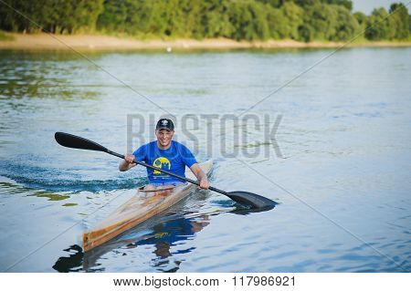Bendery,Pridnestrove, June 18-19,2015 competition of rowing.