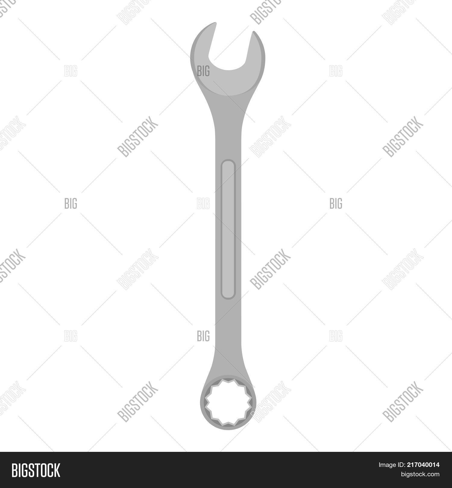 Wrench End Open Vector & Photo (Free Trial) Bigstock