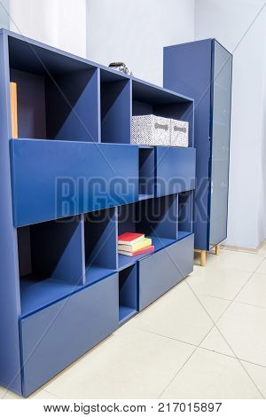 view of modern living room interior with furniture