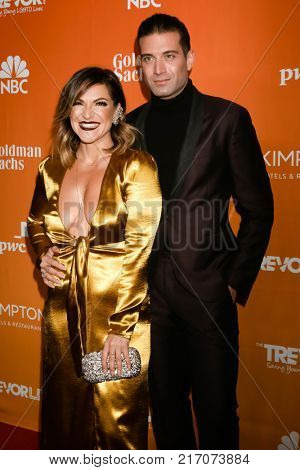 LOS ANGELES - DEC 3:  Shashana Bean, Omar Sharif Jr at the 2017 TrevorLIVE Los Angeles at Beverly Hilton Hotel on December 3, 2017 in Beverly Hills, CA