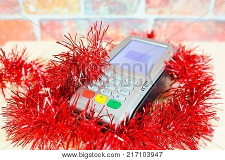 Plastic cards reader