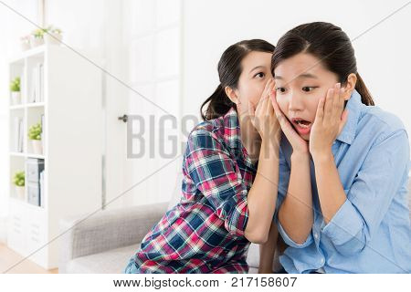 Girl Taking Humor Joke Story For Her Sister